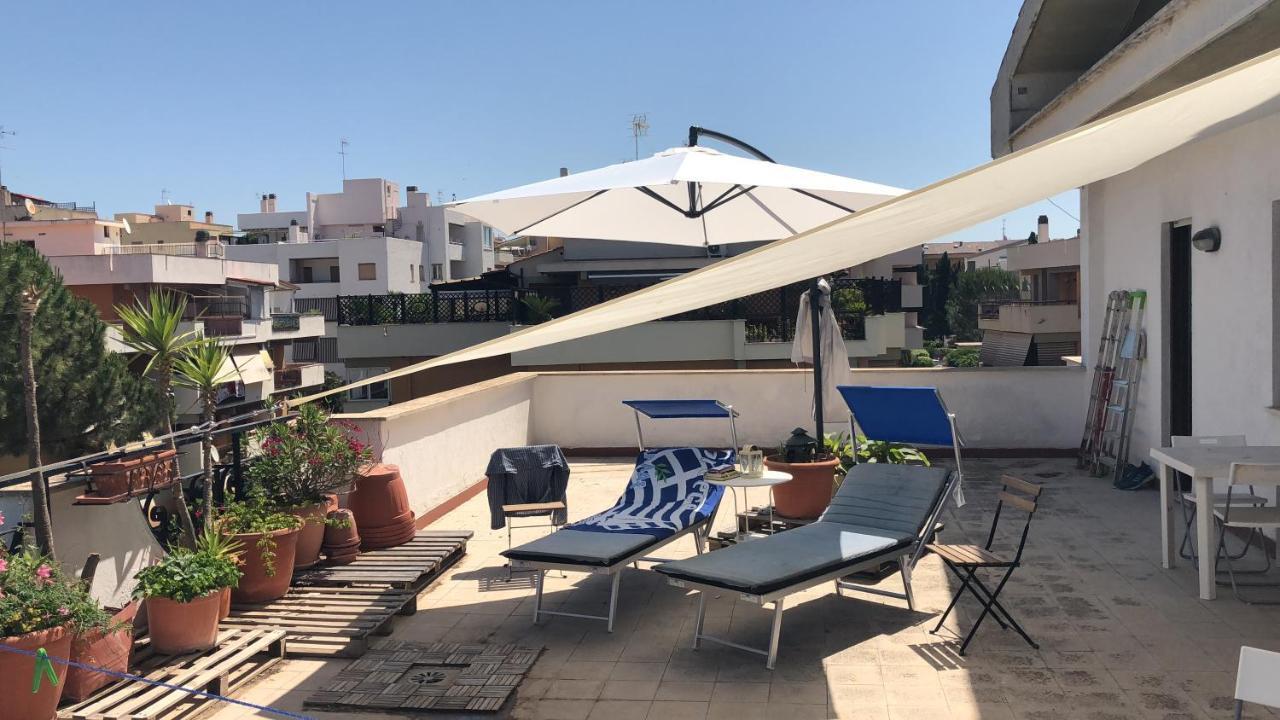 Attico Terramare - Beach & Maxi Terrace & Electricbbq Santa Marinella Exterior photo