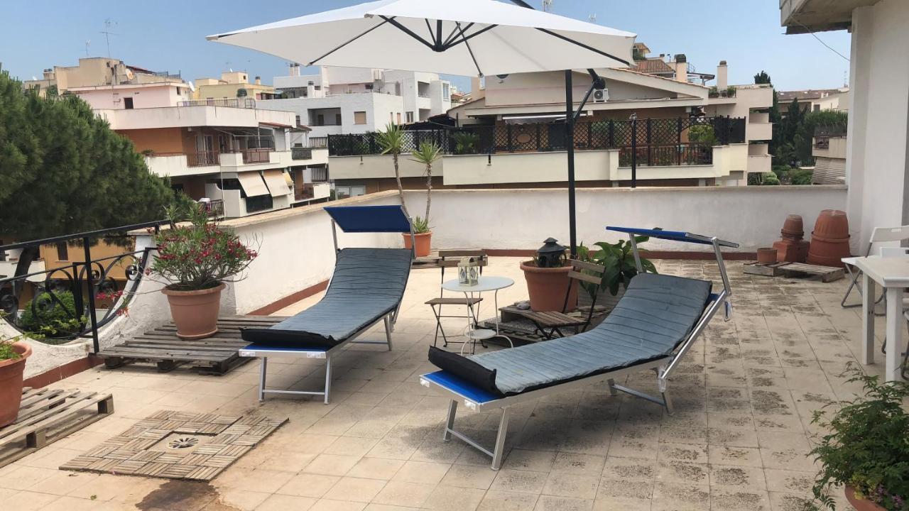 Attico Terramare - Beach & Maxi Terrace & Electricbbq Santa Marinella Exterior photo